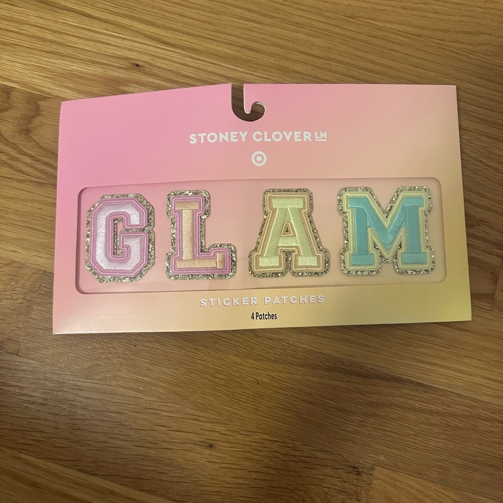 Stoney Clover Lane GLAM Sticker Patches - Pink, Cream, Blue